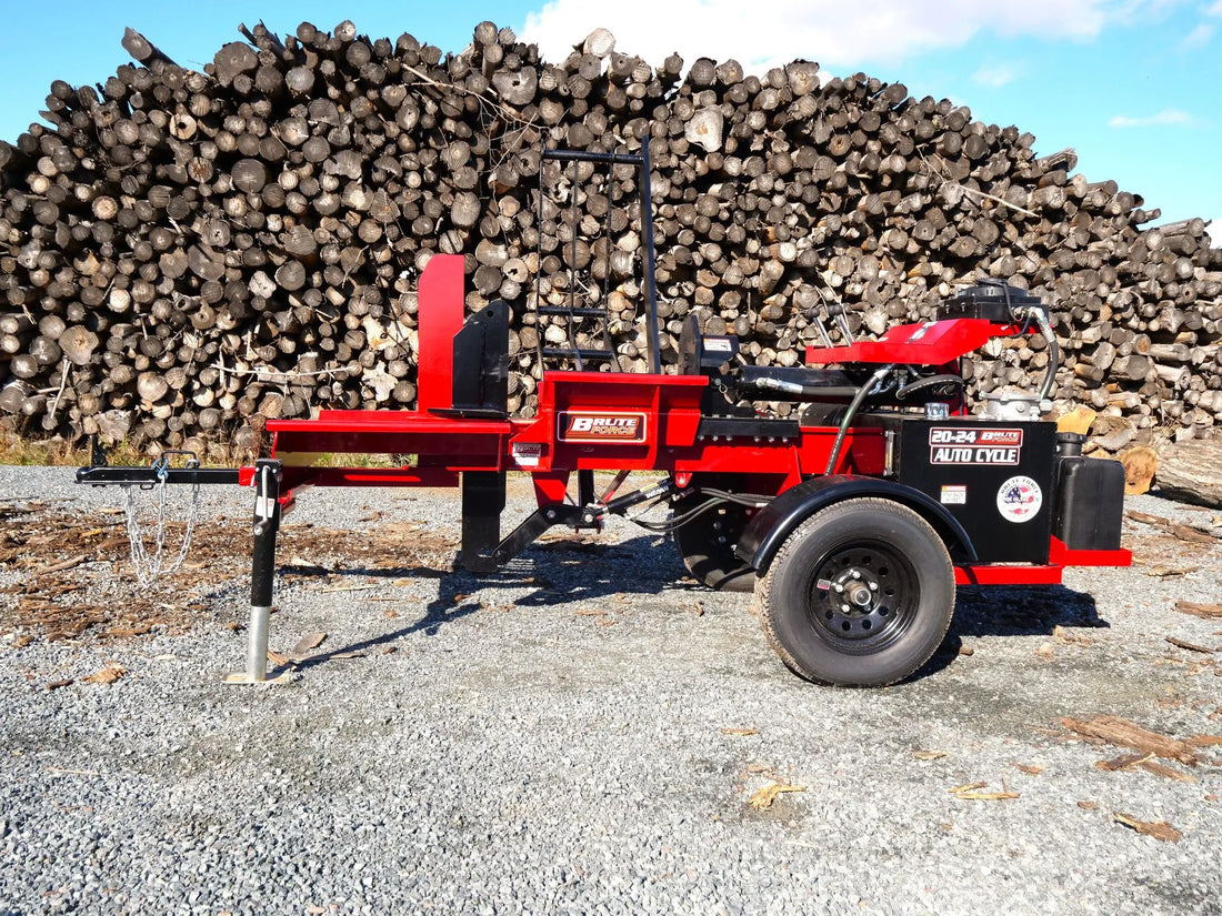 Increase your Firewood Production with a Commercial Log Splitter